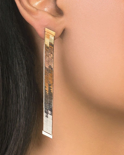 Shop Lana 14k Liquid Gold Thick Linear Earrings