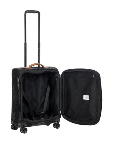 Bric's My Safari 21" Expandable Carry-on Spinner In Black