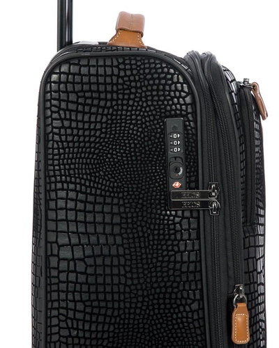 Bric's My Safari 21" Expandable Carry-on Spinner In Black