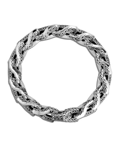 Shop John Hardy Men's 7mm Asli Classic Chain Link Bracelet In Silver