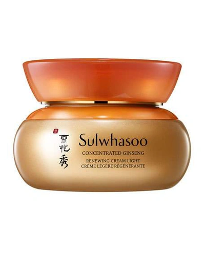 Shop Sulwhasoo Concentrated Ginseng Renewing Cream Light, 2 Oz./ 60 ml