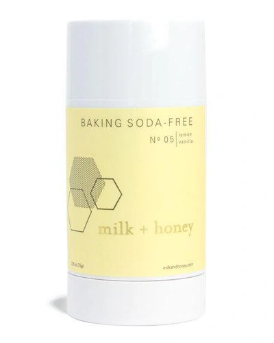 Shop Milk + Honey Baking Soda Free Deodorant No.05 (lemon, Vanilla), 2.6 Oz/75 G
