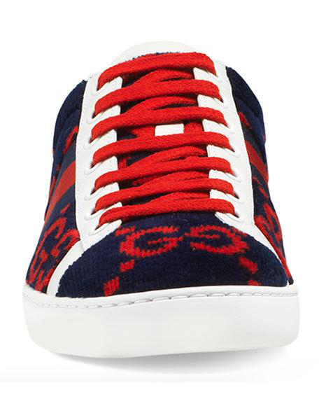 women's ace gg terry cloth sneaker