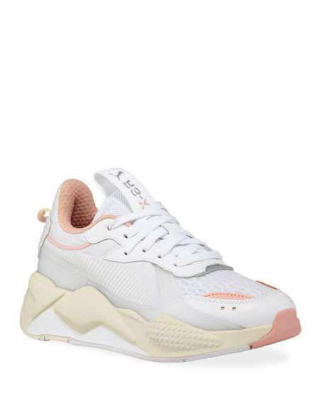 puma rs x white peach bud