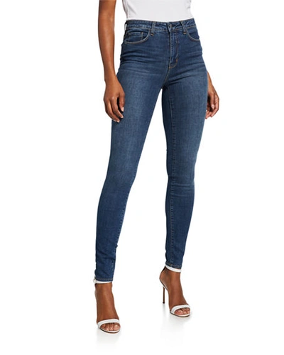 Shop L Agence Marguerite High-rise Skinny Jeans In New Vintage