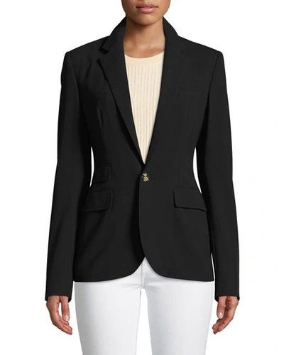 Polo Ralph Lauren Parker Wool Jacket In Black