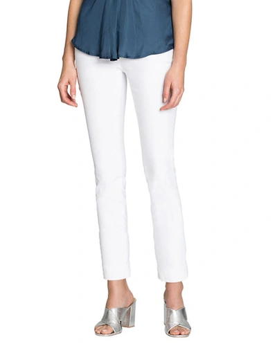 Shop Nic + Zoe Polished Wonderstretch Skinny Ankle Pants In Paper White