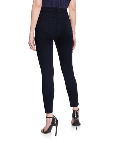 Shop L Agence Margot High-rise Skinny Jeans In Metro