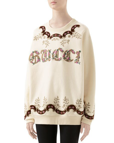 gucci fawn sweatshirt