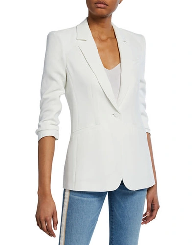 Cinq À Sept Twill Khloe Blazer In White
