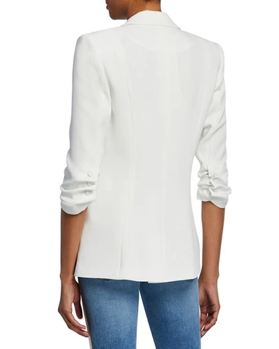 Cinq À Sept Twill Khloe Blazer In White