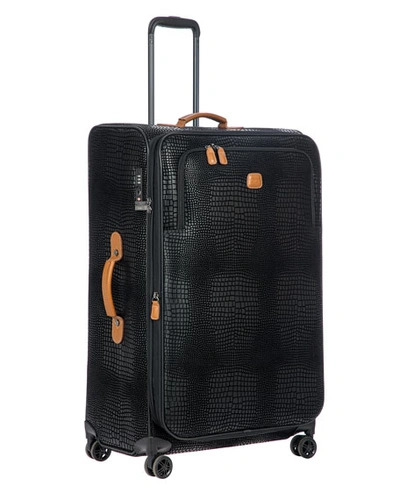 Shop Bric's My Safari 28" Expandable Spinner Luggage In Black