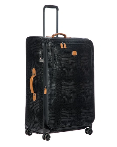 Bric's My Safari 28" Expandable Carry-on Spinner In Black