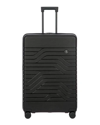Shop Bric's B/y Ulisse 30" Expandable Spinner Luggage In Black