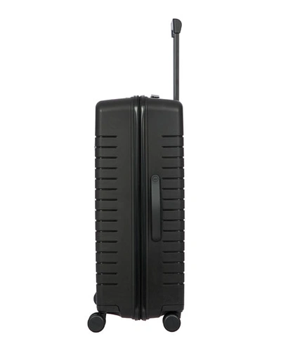 Shop Bric's B/y Ulisse 30" Expandable Spinner Luggage In Black