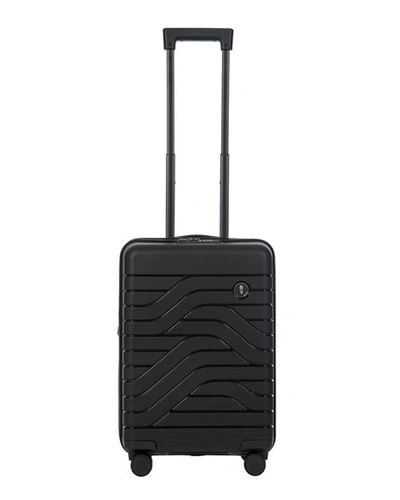 Shop Bric's B/y Ulisse 21" Carry-on Expandable Spinner Luggage In Black