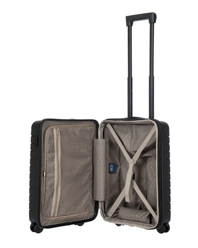 Shop Bric's B/y Ulisse 21" Carry-on Expandable Spinner Luggage In Black