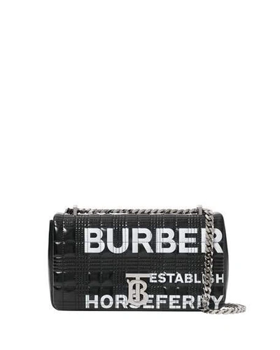 Shop Burberry Lola Small Crossbody Bag In Black