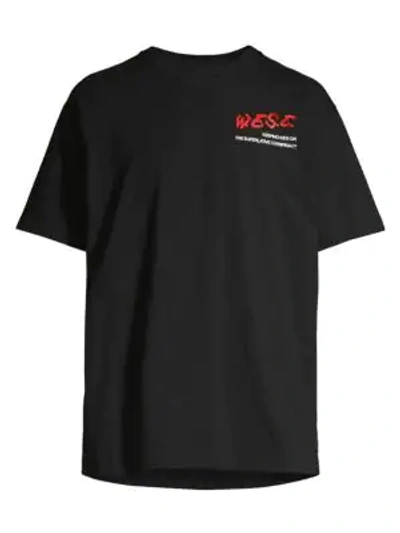 Shop Wesc Mason Graphic T-shirt In Black