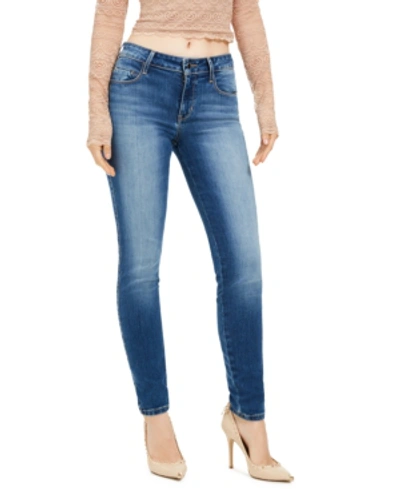 Shop Guess Women's Mid-rise Sexy Curve Skinny Jeans In Saville Wash