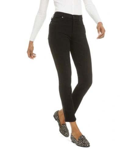 Shop Citizens Of Humanity Harlow Slim Ankle Jeans In Plush Black