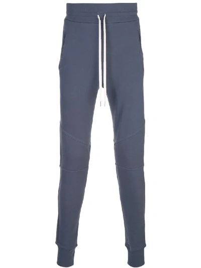 Shop John Elliott Panelled Track Pants In Blue