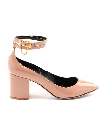 Shop Valentino Ankle Strap H70 In Rose Cannelle