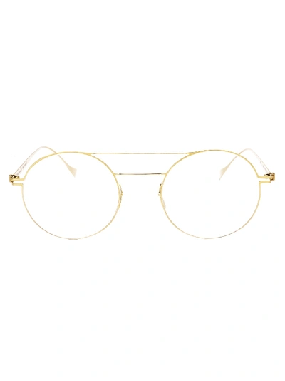 Shop Haffmans & Neumeister Eyewear In Gold