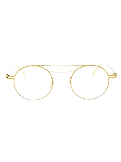 Shop Haffmans & Neumeister Eyewear In Gold