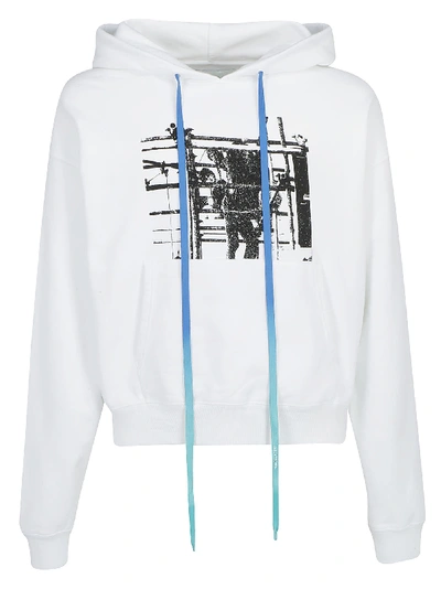 Shop Off-white Hoodie In White Blac