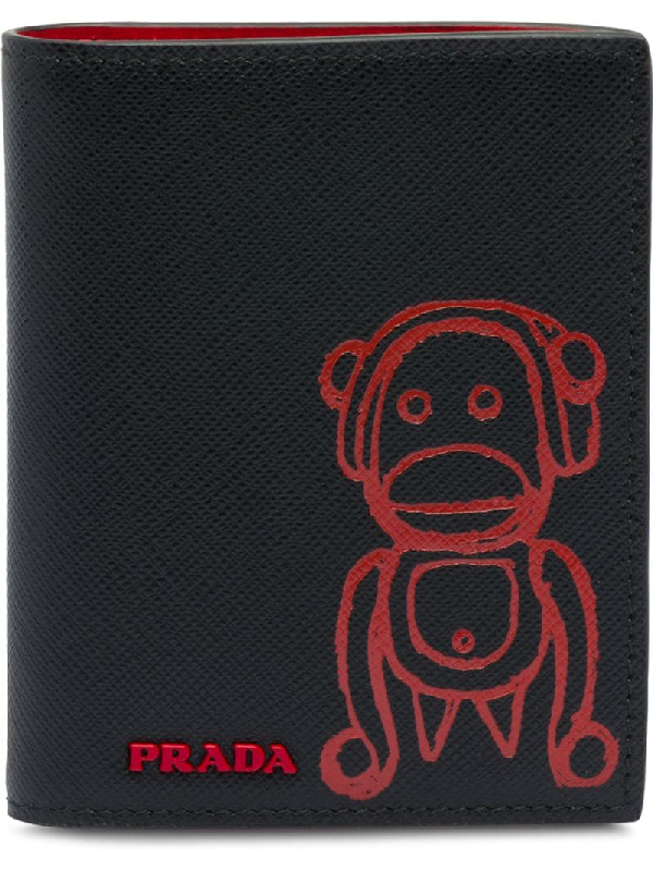 prada monkey wallet