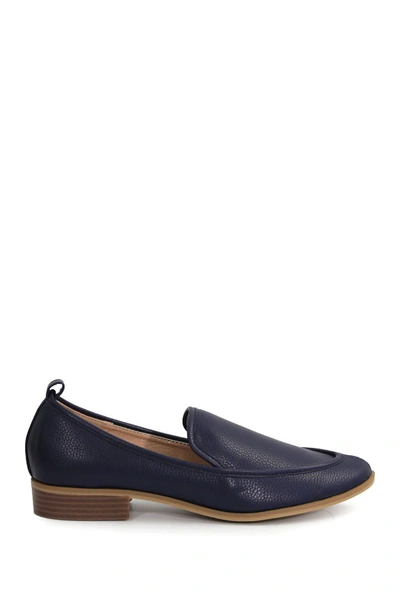 Shop Catherine Catherine Malandrino Westly Low Heel Loafer In Blue