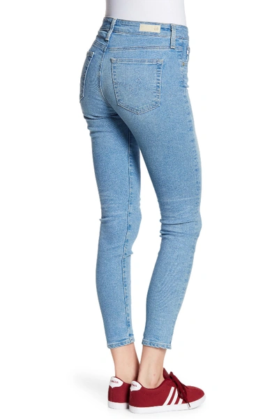 Shop Ag The Farrah High Waist Crop Skinny Jeans In Nineteenyr