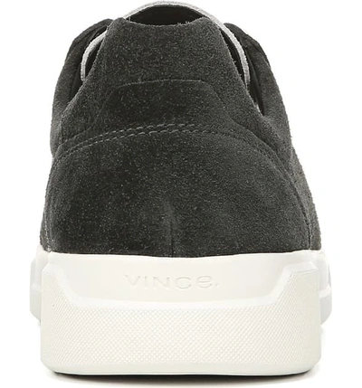 Shop Vince Barnett Sneaker In Dark Charcoal