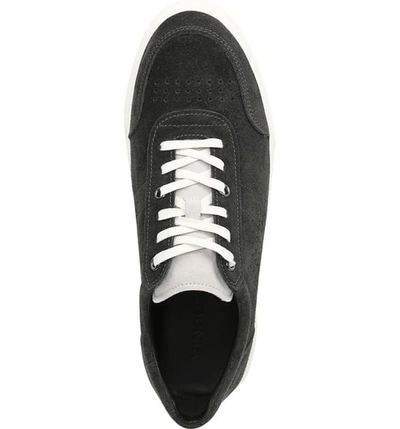 Shop Vince Barnett Sneaker In Dark Charcoal