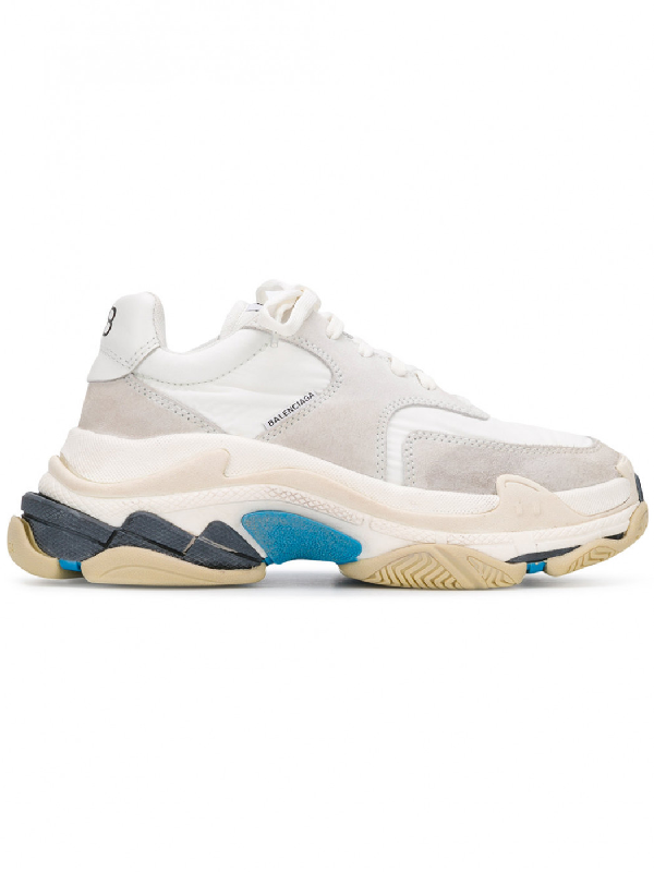 red and white balenciaga speed trainer