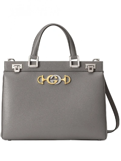 Shop Gucci Zumi Leather Bag