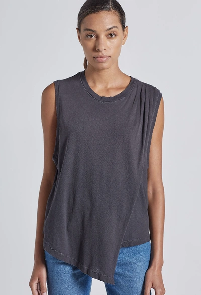 Shop Current Elliott The Night Out Tank In Washed Black