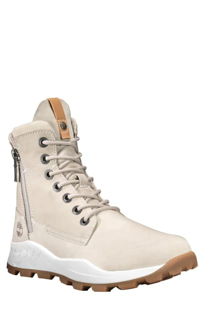 Timberland Men's Brooklyn Side-zip Boots Created For Macy's Men's Shoes In  Light Beige | ModeSens