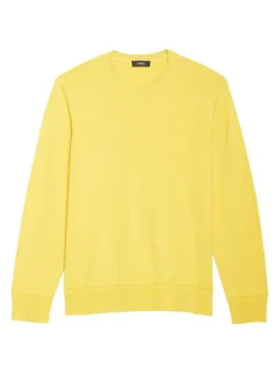 Shop Theory Men's Hilles Cashmere Sweater In Citrus