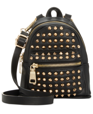 steve madden black and gold backpack