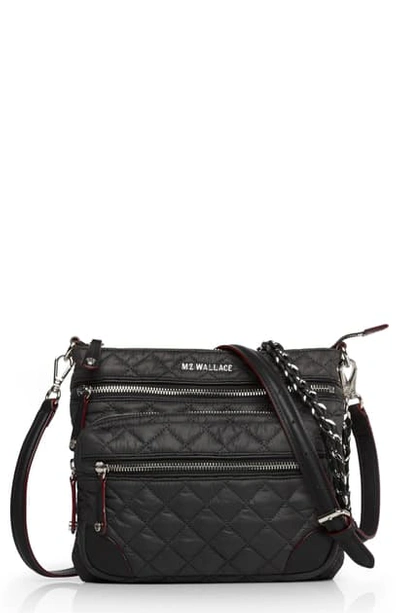 Shop Mz Wallace M Z Wallace Downtown Crosby Crossbody Bag In Port Lacquer