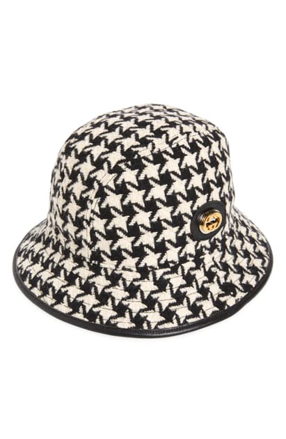 gucci bucket hat white