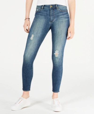 Shop Articles Of Society Hilary Ripped Ankle Skinny Jeans In Helen