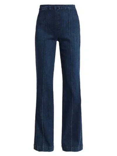 Shop Alice And Olivia Jalisa High-rise Wide-leg Jeans In Go For It