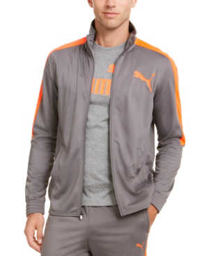 puma men's tricot track jacket