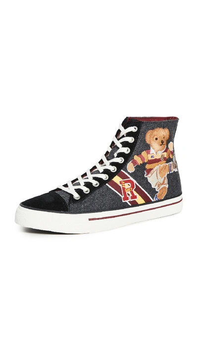 Polo Ralph Lauren Men's Solomon Ii Ruby Bear Sneakers Men's Shoes In Rugby  Bear | ModeSens