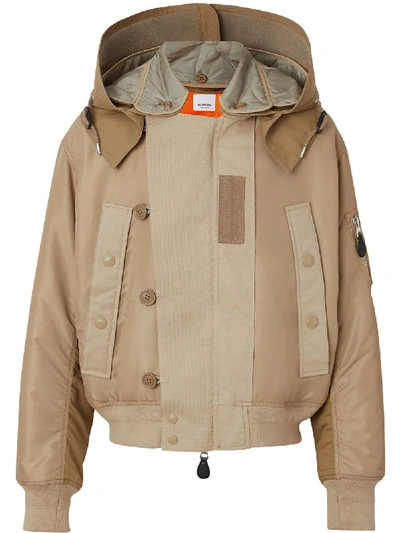 Shop Burberry Beaumont Jacket In Honey