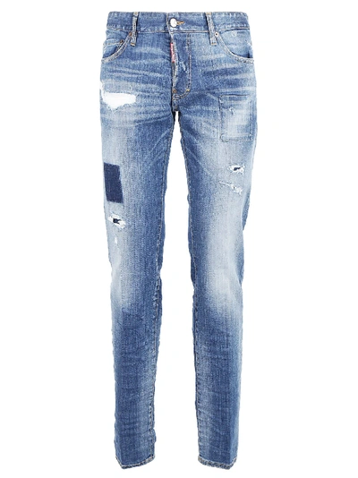 Shop Dsquared2 Jeans In Blue