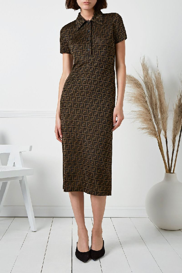 fendi maxi dress
